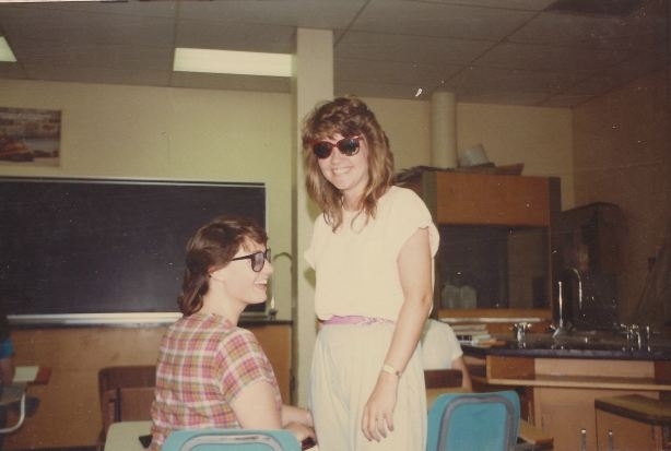 Chemistry Class - *so* in the 80s.