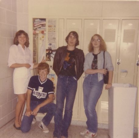 Science Hall Locker.  ~1984