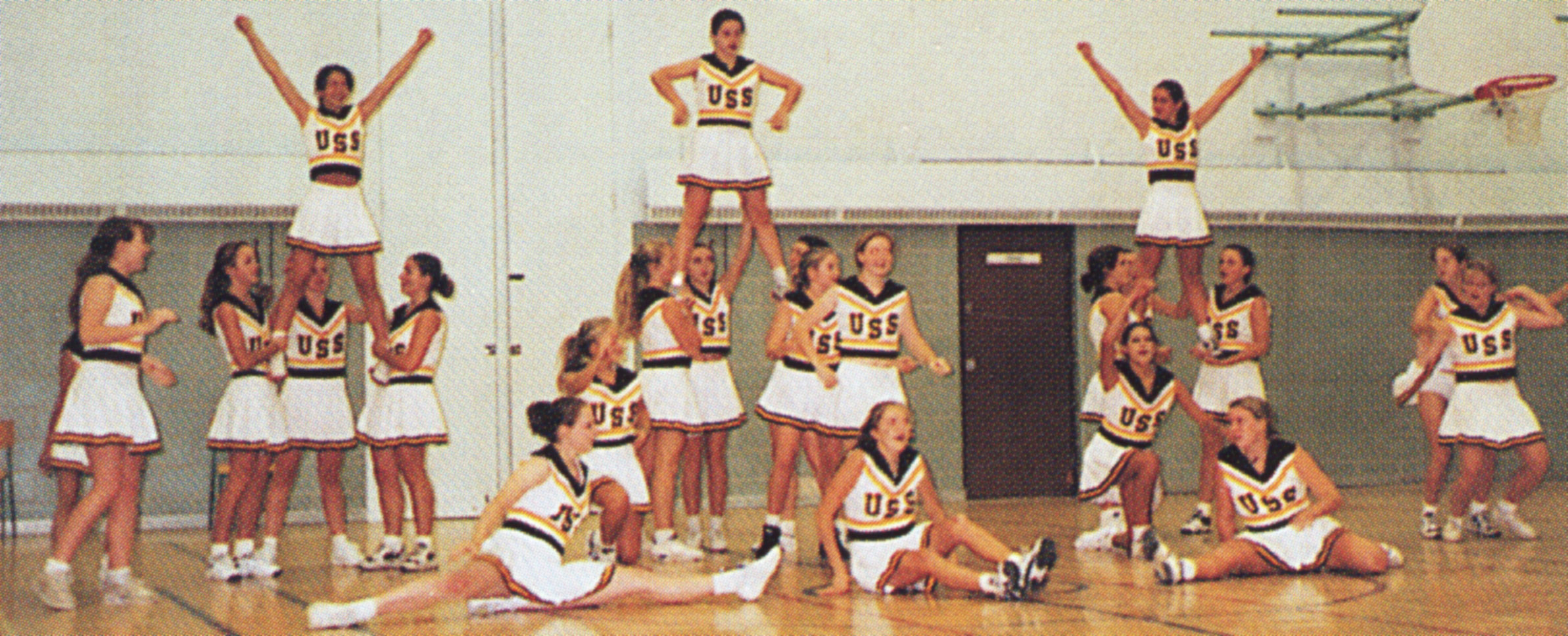 (Click to magnify - however, the original image was small) Power Cheerleaders 1996-97